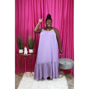 Lavender Flow Dress